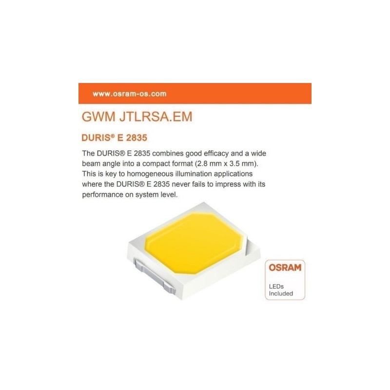 Dicroica LED 10W 100° GU10 -1200Lm- OSRAM CHIP DURIS E 2835