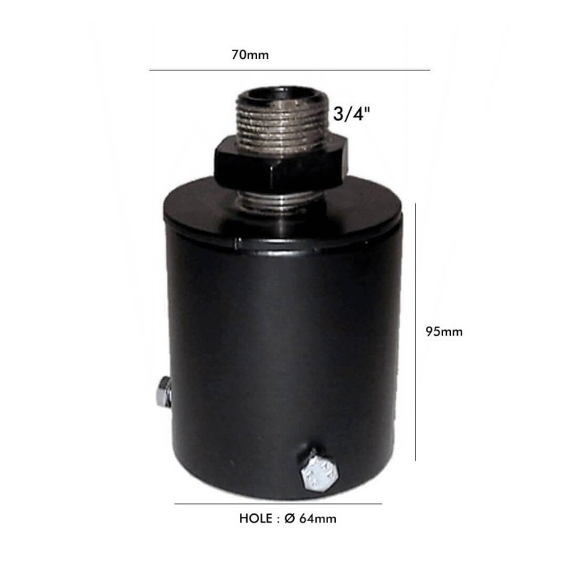 Support de couplage  pour Réverbère LED