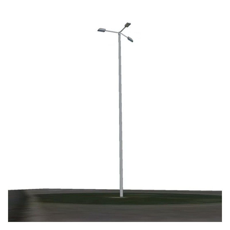 Cruceta de Acero de 3 Brazos