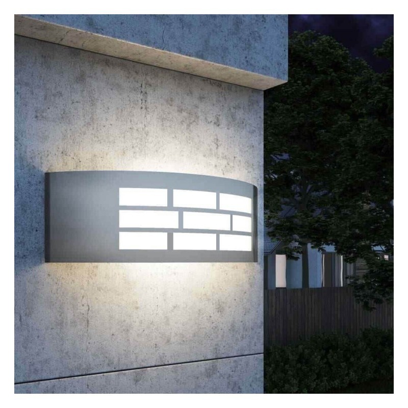 Applique pour LED E27 GOTHENBURG INOX - Extérieure IP44