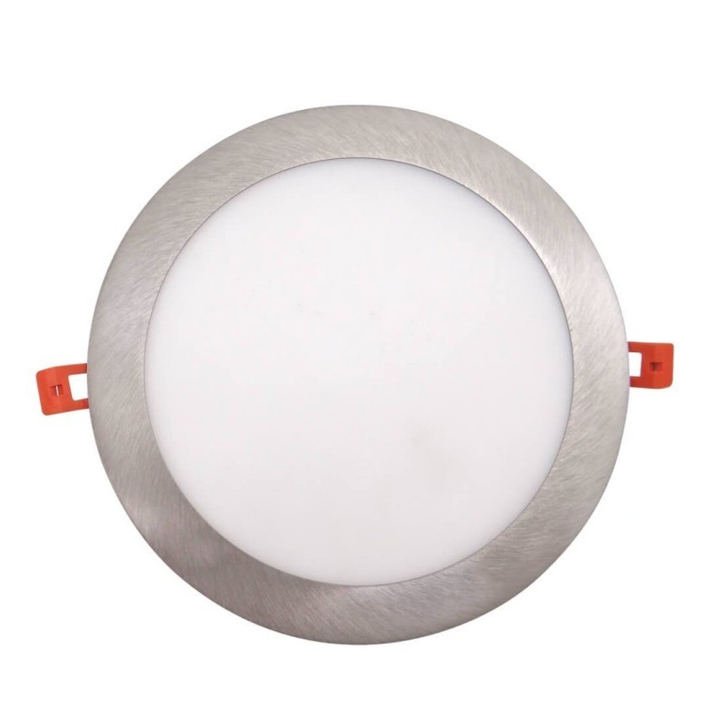 24W circular SLIM LED plate stainless steel - CCT - Osram Chip Duris E 2835