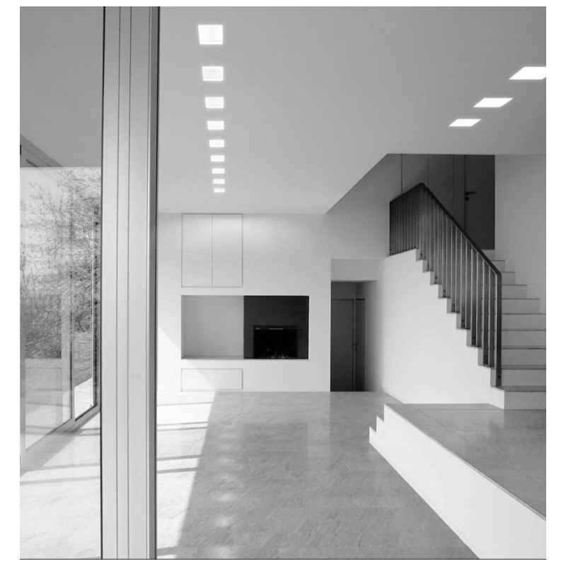 Slim Slim Square Plate 30W - CCT - Osram Chip Duris E 2835