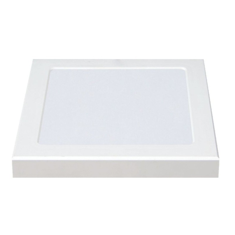 Downlight + LED ceiling - square - Moss white LumiledS - 18W Adjustable - CCT Selectable color