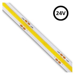 Strip LED COB 24V | 320 LED / M | 5m | Flip Chip | 1000lm | 12W / m | CRI90 | Ip20