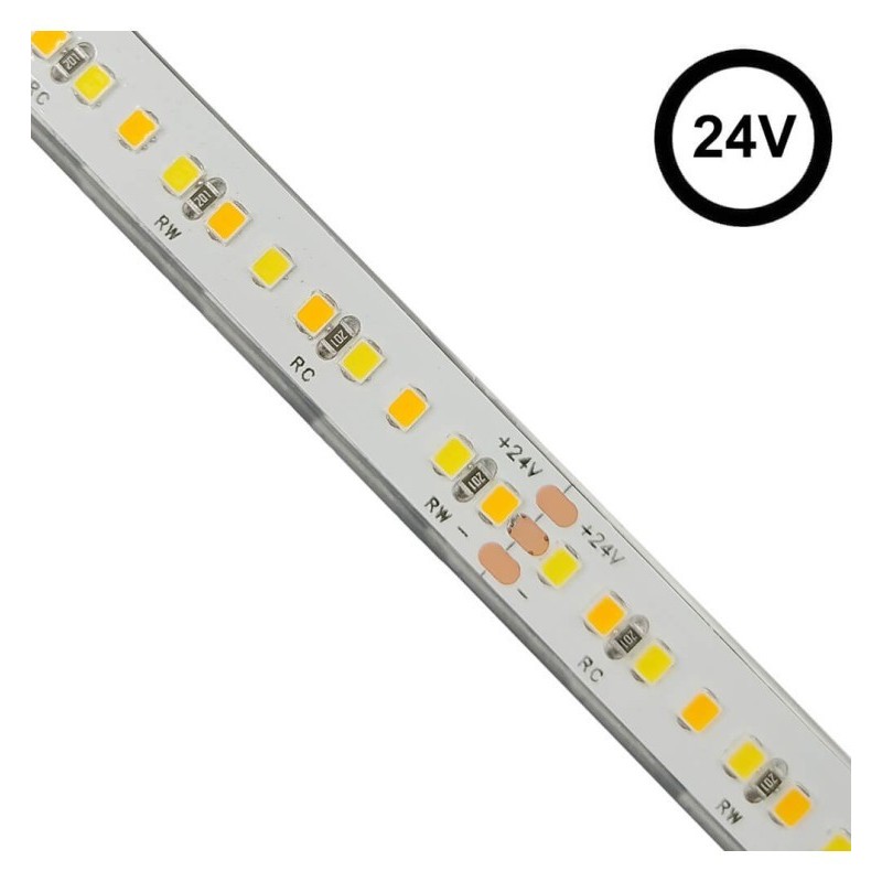 24V LED strip | 240xLED / M | 5m | SMD2025 | CCT | 10w / m | Ip20