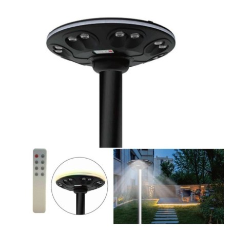 Farola Solar LED - GARDEN - ABS- 4000K+ Mando de Control