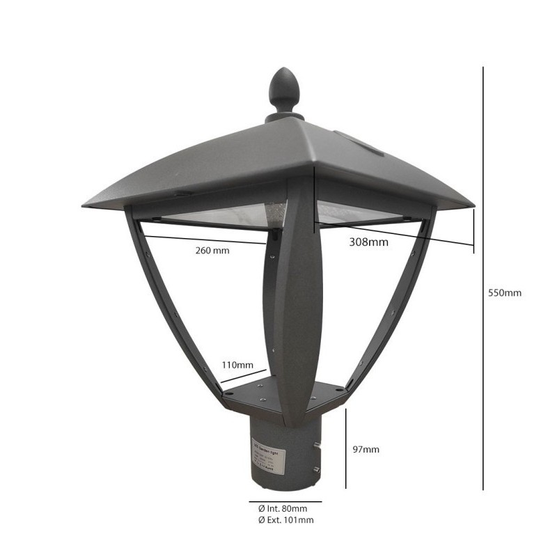 Comprar Farola LED 10W - 100W NEW VILLA Philips Driver Programable SMD5050 240Lm/W