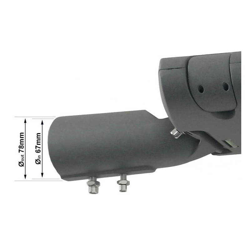 Comprar LED Street Light 100W CAPRI Philips Driver Programável SMD5050 240Lm/W