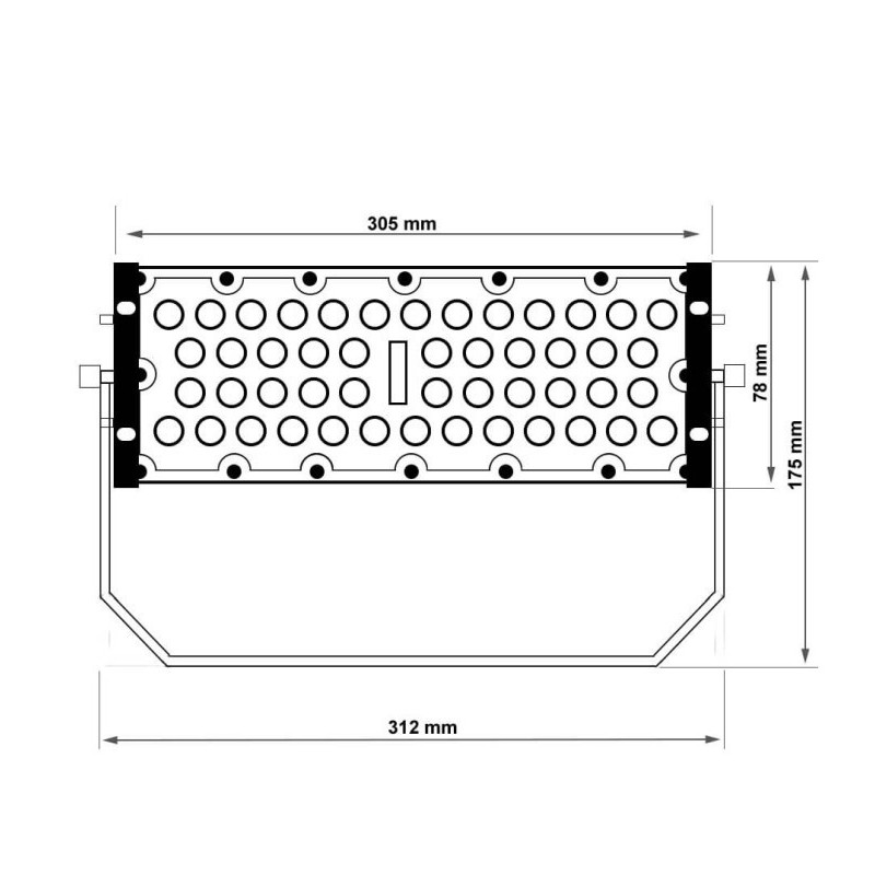 Comprar Proyector LED 50W DOB MAGNUM OSRAM Chip SMD3030-3D 180Lm/W 90º