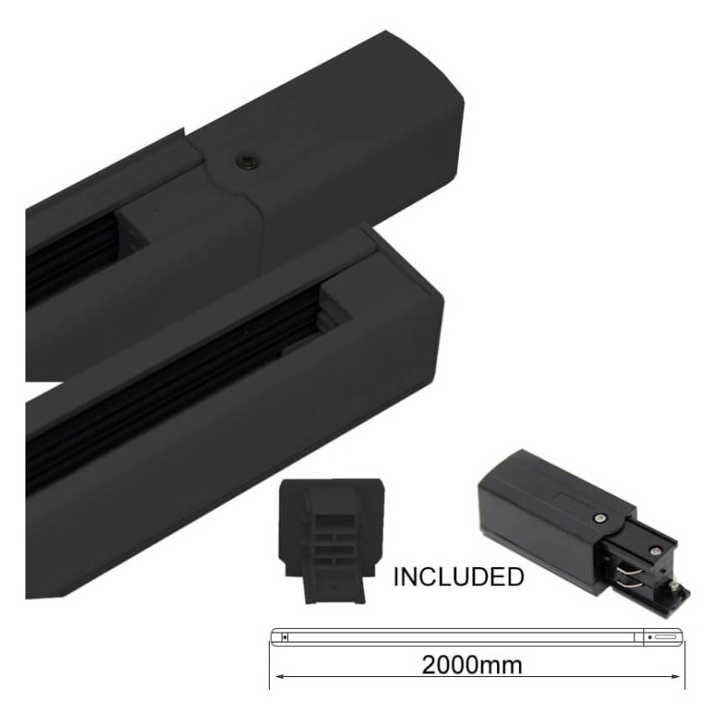 Buy three-meter black trifasic lane