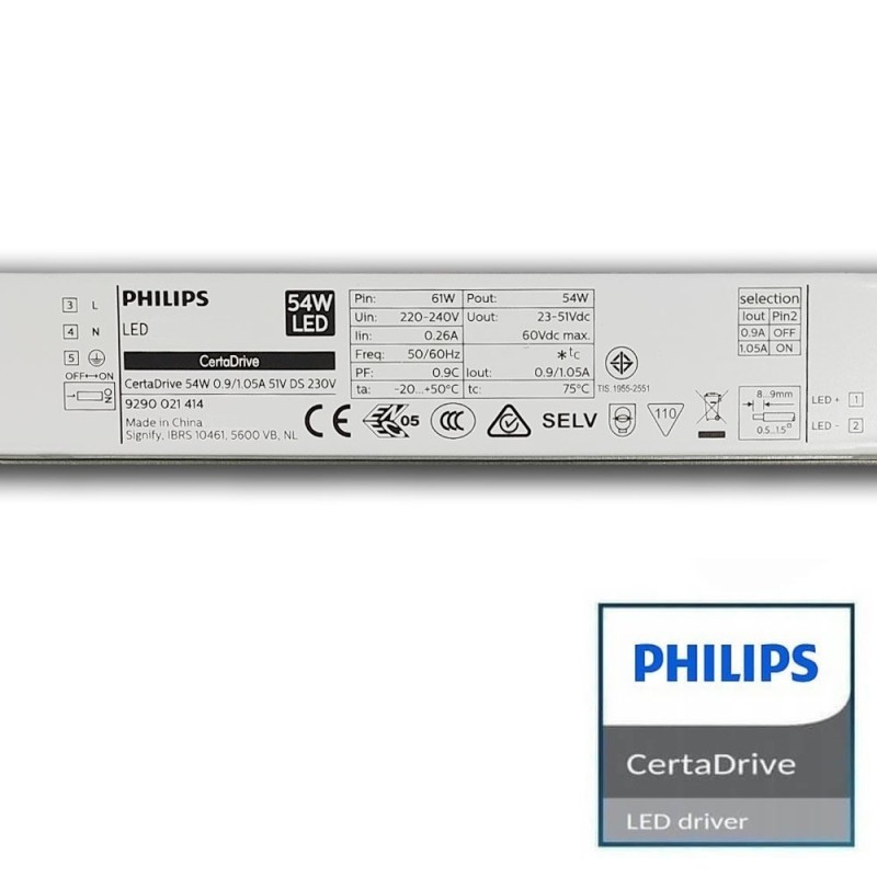 Comprar Regleta Estanca LED 150cm Philips Driver COREPLUS 55W - CCT