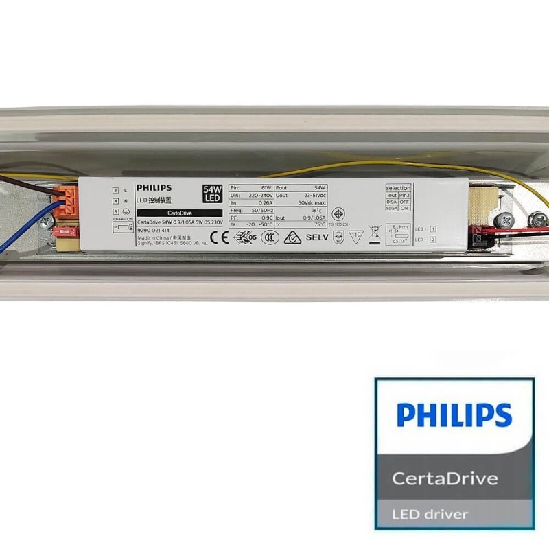 Comprar Regua Estanca LED 150cm Driver Philips COREPLUS 55W - CCT