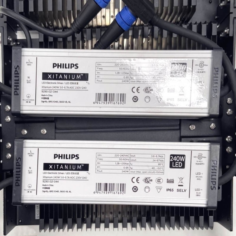 Buy 500W Stadium LED Floodlights Philips Driver - 20º Projector MATRIX