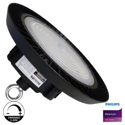 ▷ Campânula LED UFO 200W NEW ITALY | Driver PHILIPS | Regulável 1-10V