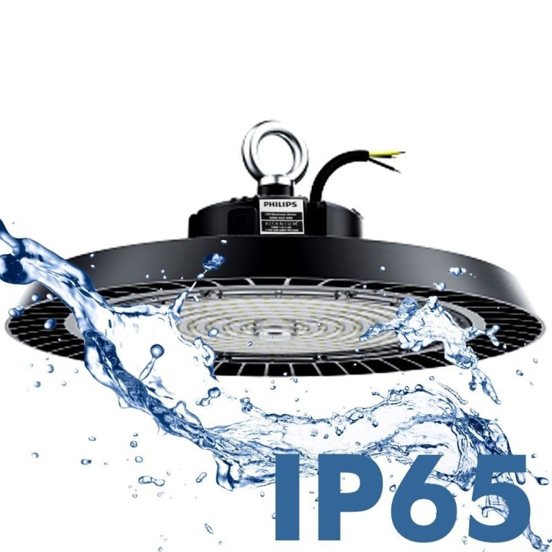 ▷ Campânula LED UFO 200W NEW ITALY | Driver PHILIPS | Regulável 1-10V