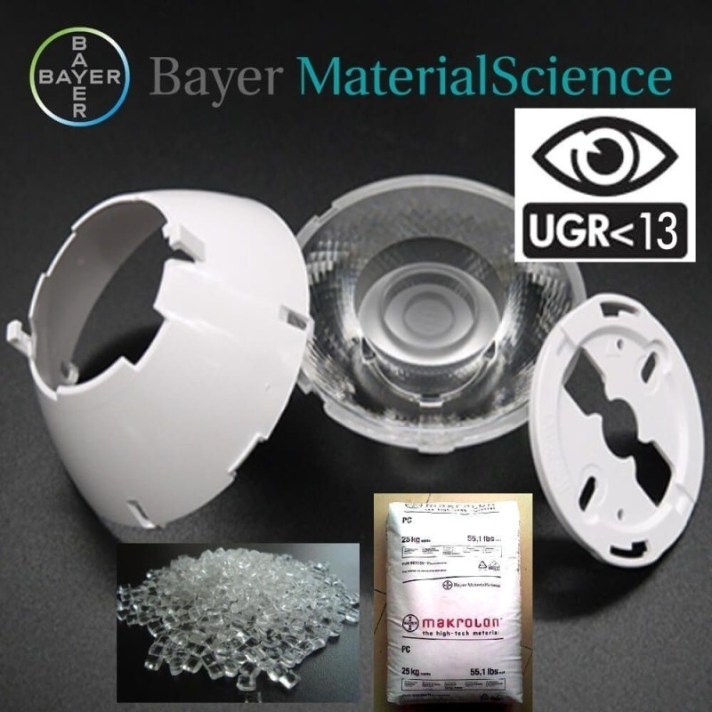 Foco LED 40W a 30W NEW MAYA Branco Trilho TRIFÁSICO Luz selecionável CCT