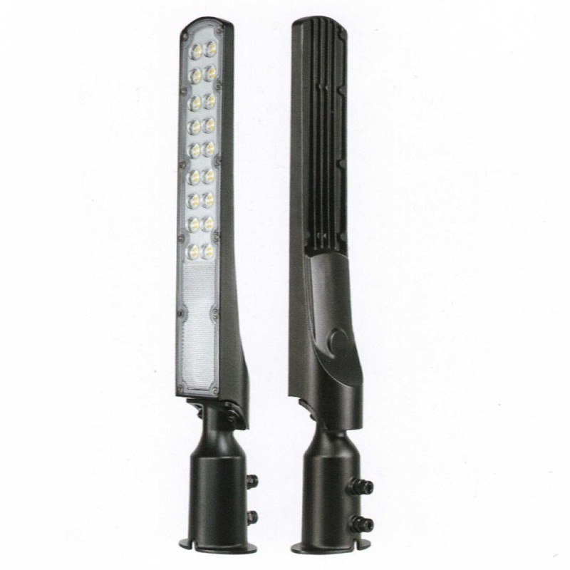 ▷ Lampione a LED nero AREA FLEX orientabile OSRAM Chip da 100W - Outdoor IP65