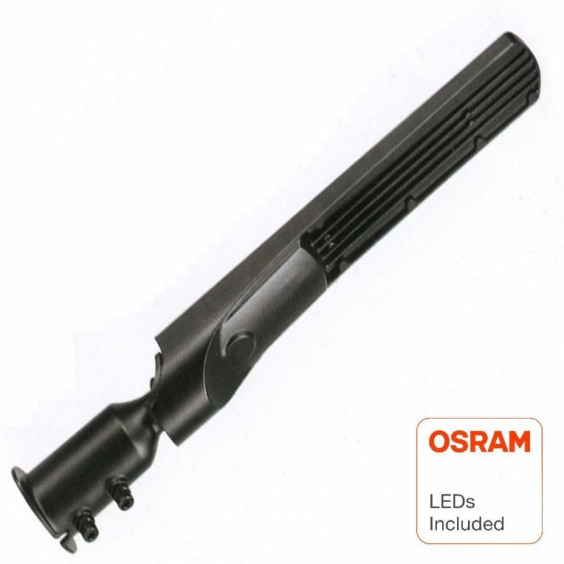 ▷ 100W Black LED Streetlight AREA FLEX Orientable OSRAM Chip - Outdoor IP65