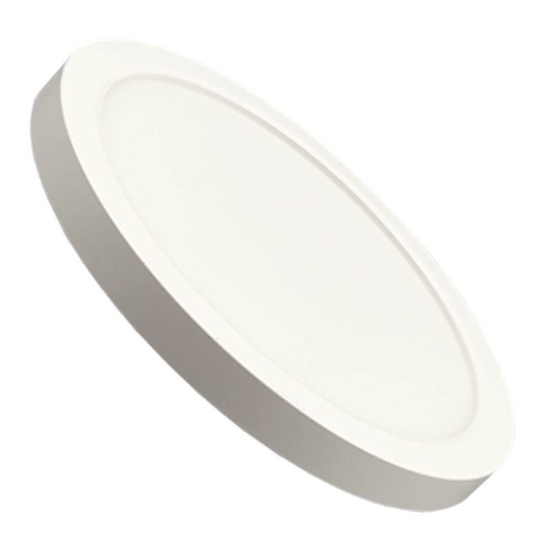 ▷ Plafón Circular Blanco BONN CCT Ø175mm - Lámpara Empotrable Ajustable