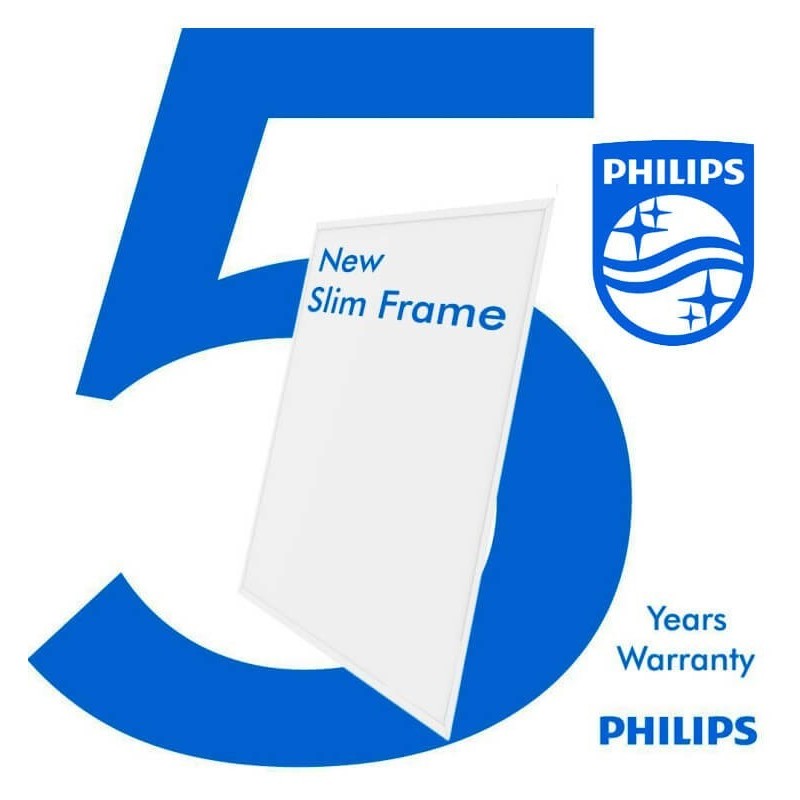 ▷ Pack 10 Painéis LED 60x60 40W para Tetos removíveis | Driver Philips