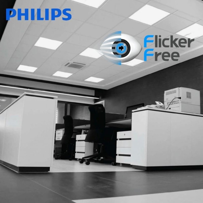 ▷ Pack 10 Dalles LED 60x60 40W Plafonds amovibles | Driver Philips