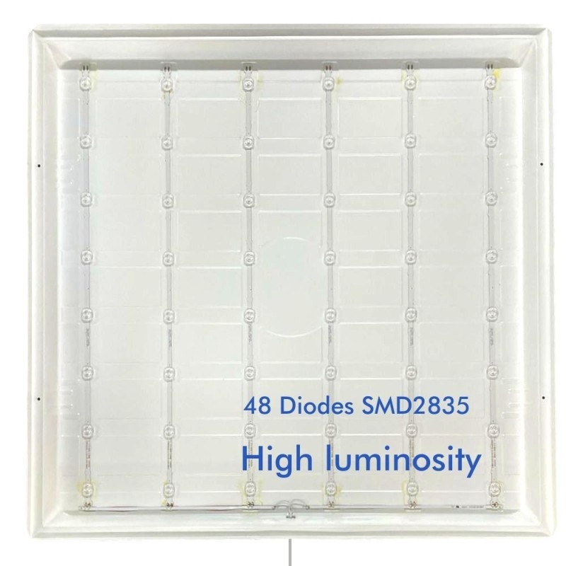 ▷ Pack 10 60x60 40W LED Panels for Removable Ceilings | Philips Driver