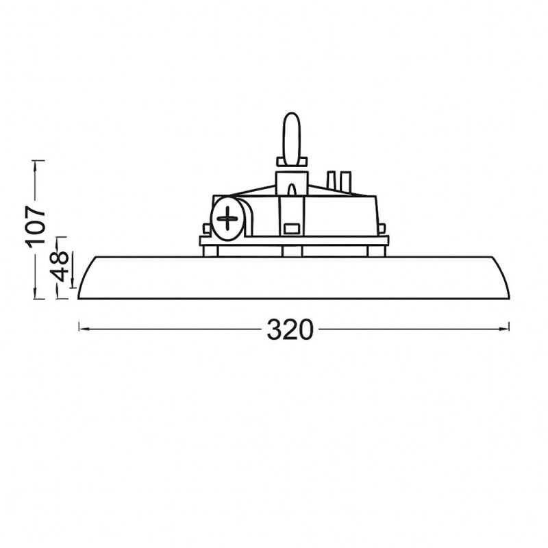 ▷ Campana Industrial LED UFO GERMANY | Alta Eficiencia y Regulación 1-10V