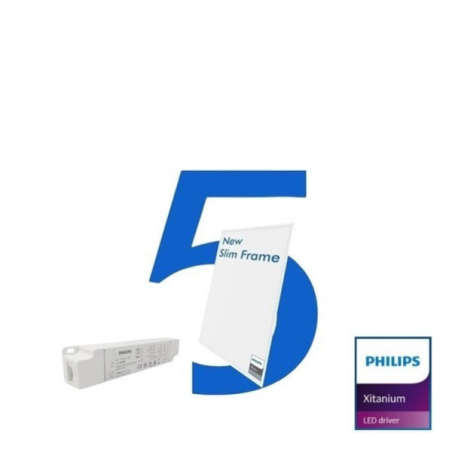 PANEL LED 60X60 REGULABLE 1-10V PHILIPS XITANIUM