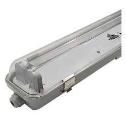 IP65 Stanca Screen For 2 LED Tubes - 120cm