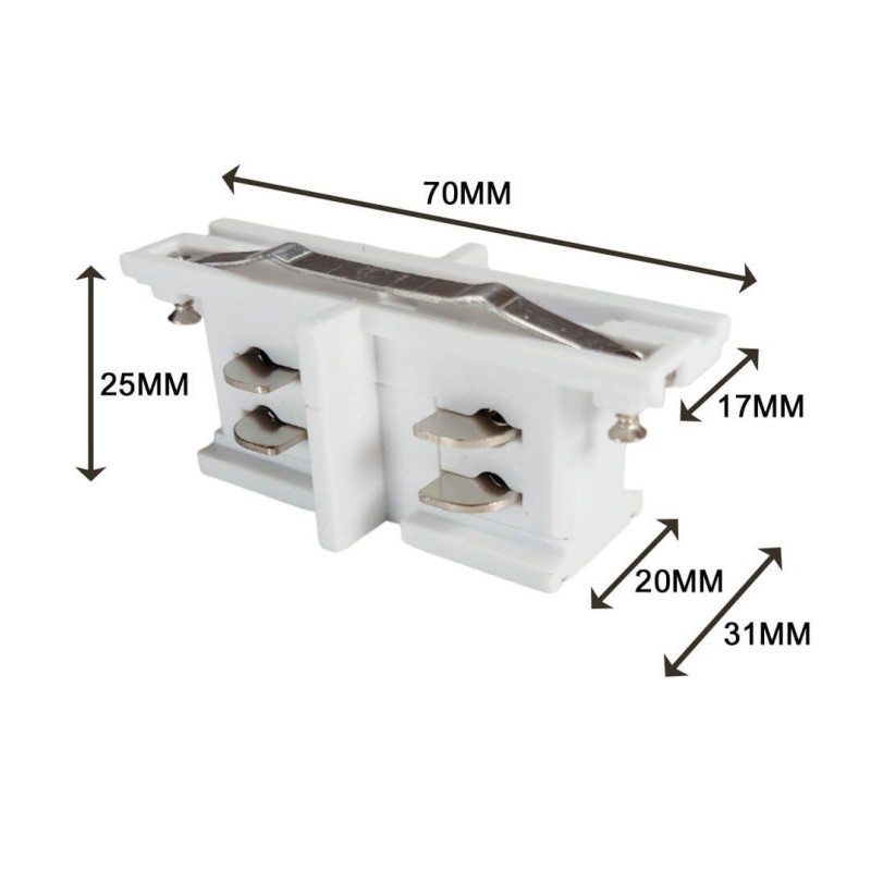 Straight Union in "I" of three-phase lane