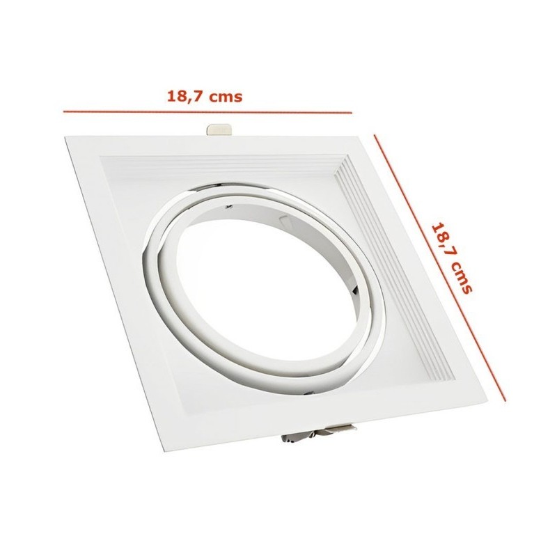 Acheter Cadre blanc orientable pour AR111