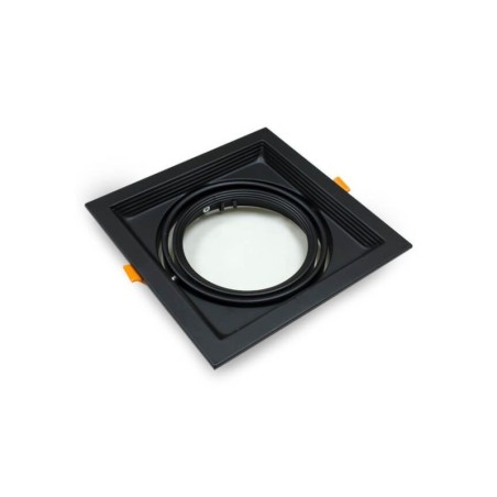 Comprar Marco NEGRO orientable para AR111