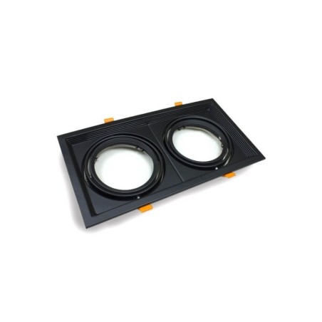 Comprar Marco NEGRO doble orientable para AR111