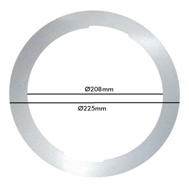 Comprar Aro Blanco Supletorio cubre hueco para Downlight 25,5cm