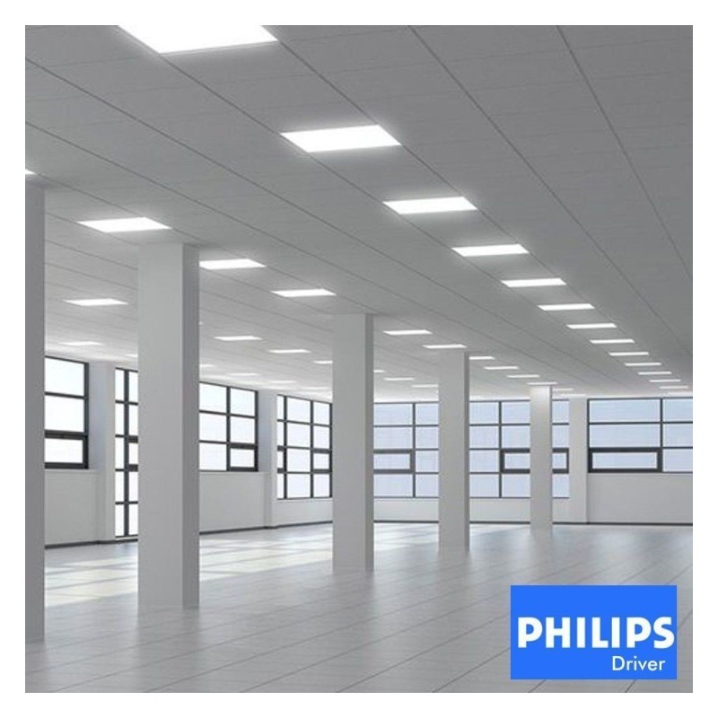 PACK 8 Panel LED 60x60 -SLIM FRAME- 40W - Philips Driver - ENEC05