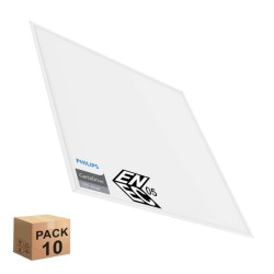 PACK 10 LED panel 60x60 -SLIM FRAME- 40W - Philips Driver - ENEC05