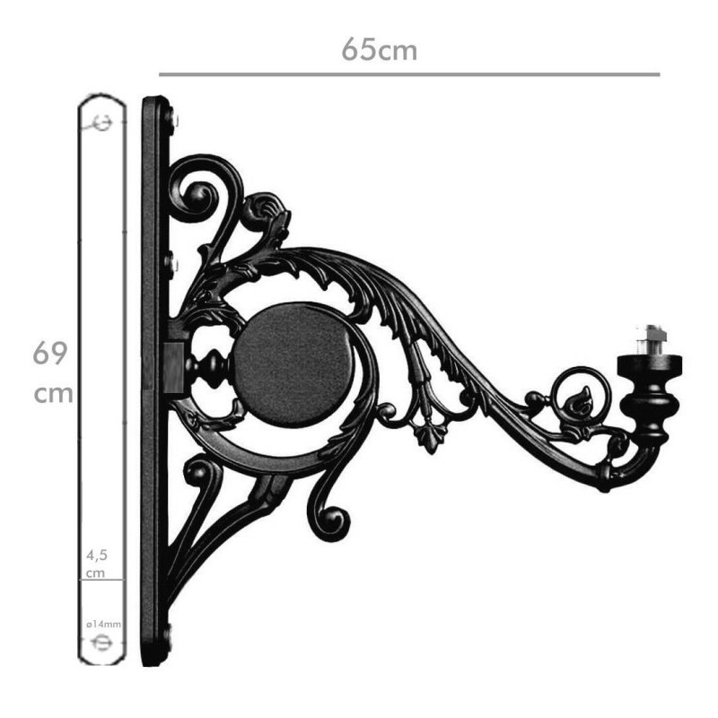 Comprar Soporte Brazo para Farola Palacio - Aluminio - 65cm