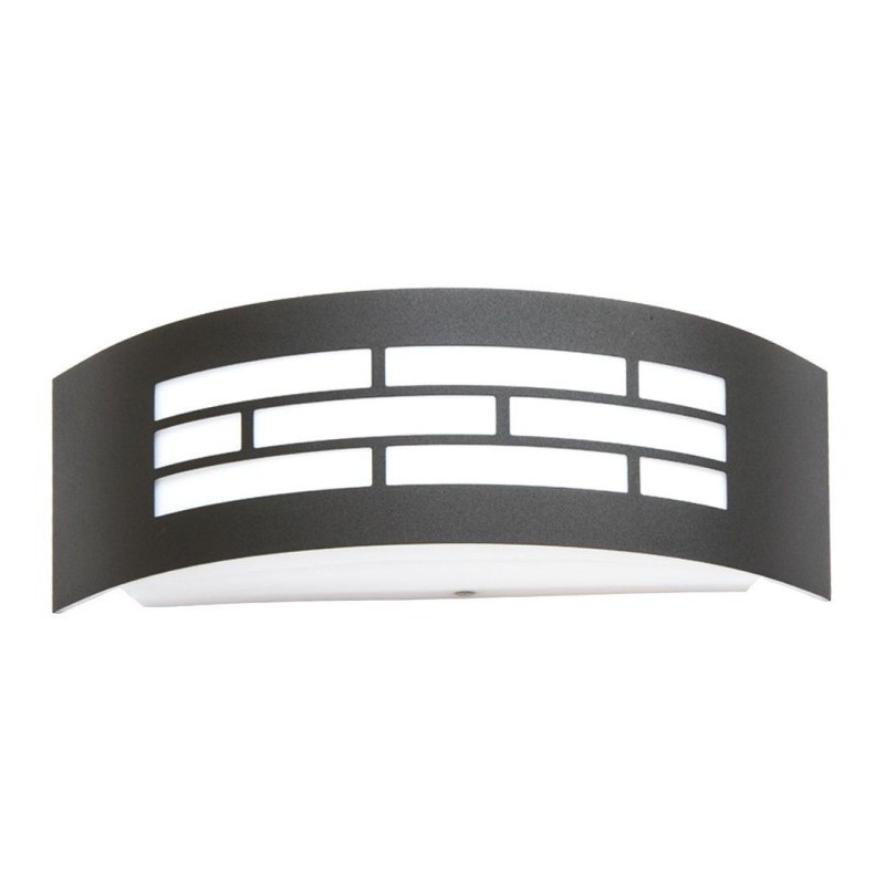 Comprar Aplique Pared LED E27 GOTEMBURGO Gris IP44 - Luz Decorativa