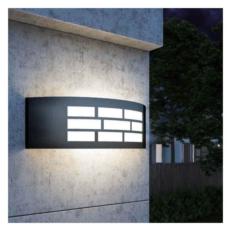 Buy Apply LED Wall E27 Gothenburg Outside Gray