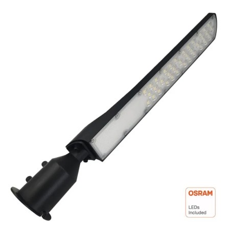 ▷ Farola Led 100W Negra AREA FLEX Orientable OSRAM Chip - Exterior IP65