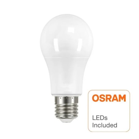 Comprar Bombilla LED 9W E27 A60 180º - OSRAM CHIP DURIS E 2835