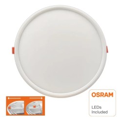 Comprar Placa LED Circular Slim 20W - Downlight ajustável embutida