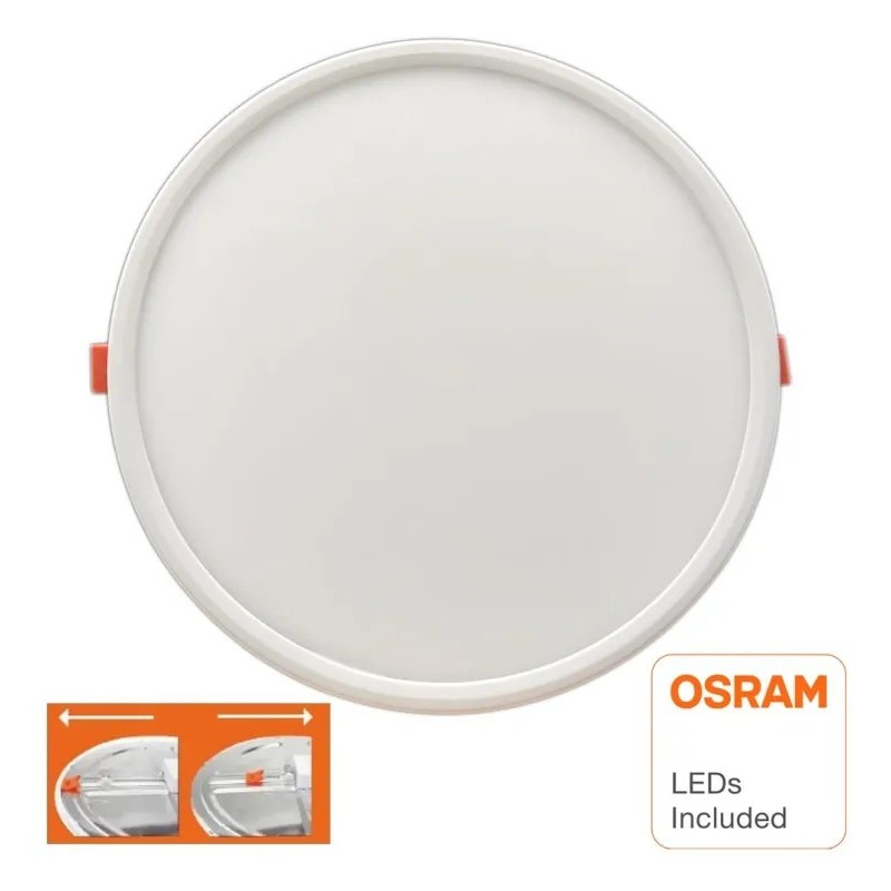 Comprar Placa Slim LED Circular 20W - Downlight Ajustable Empotrable