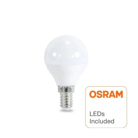 Comprar Bombilla LED 6W E14 G45 220º - OSRAM Chip DURIS E 2835