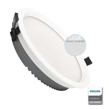 Downlight LED 40W Circular - Philips CertaDrive - CCT - UGR17