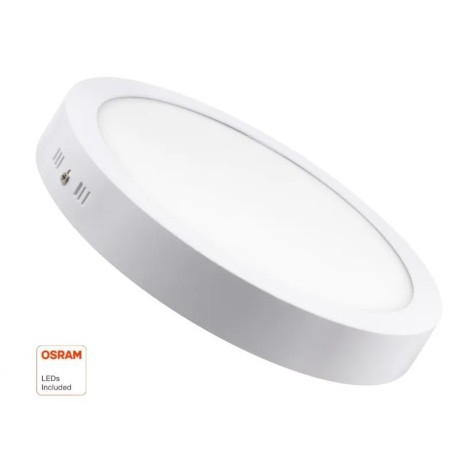 RESERVA ENERO Plafón Downlight SUPERFICIE LED Circular 18W - OSRAM CHIP DURIS E 2835