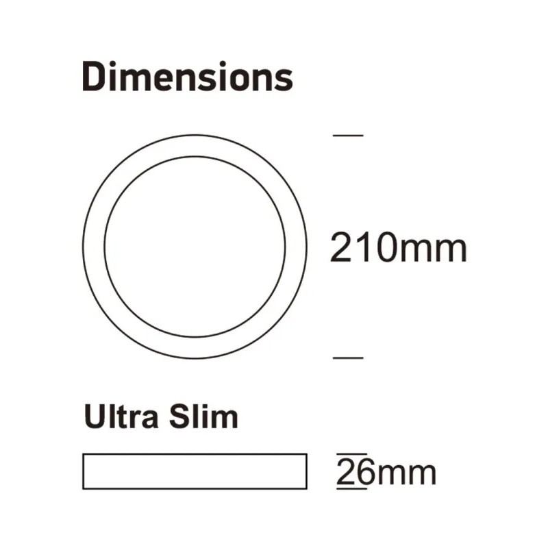 Buy Circular LED ceilings 24W UGR19 GXTRONIC | 4CCT | Ultra slim