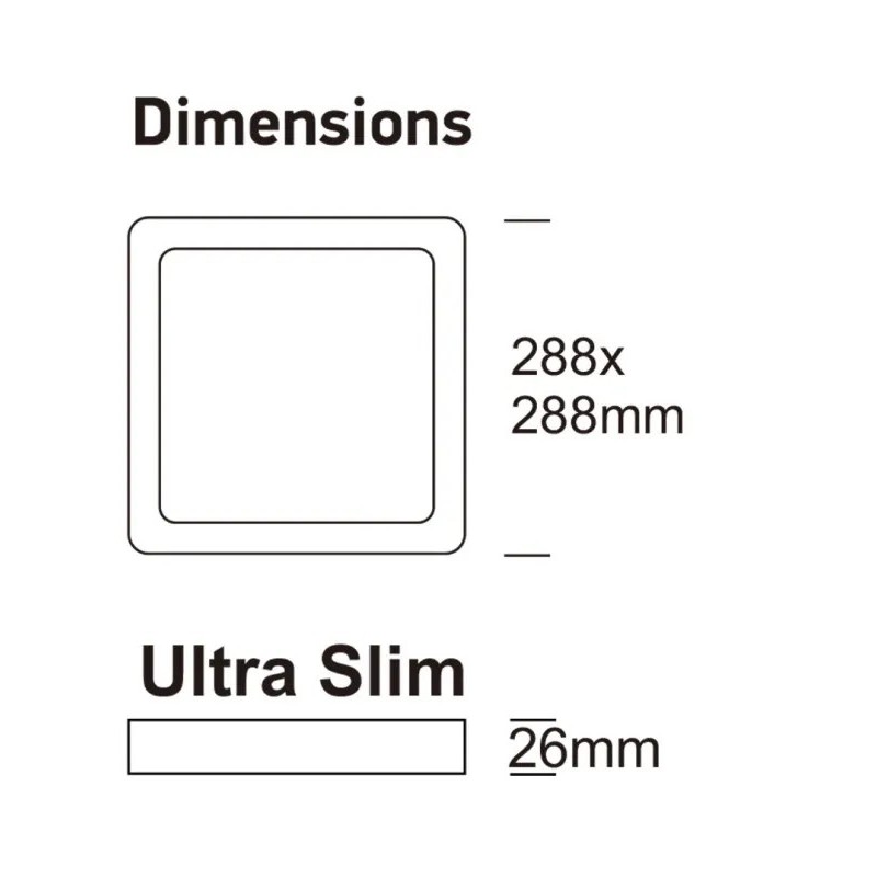 Achetez des plafonds à LED carré 30w ugr19 GXtronic | 4CCT | Ultra mince
