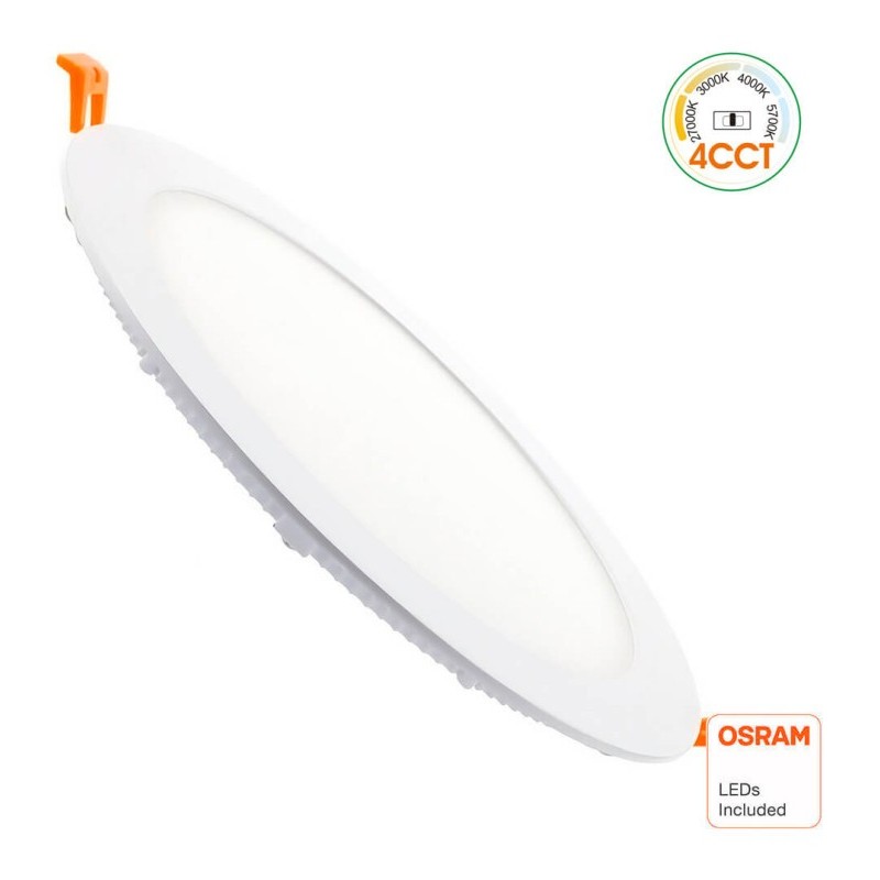 24W circular slim LED plate - CCT - Osram Chip Duris E2835