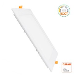 Placa Slim LED Cuadrada 24W - CCT - OSRAM CHIP DURIS E 2835